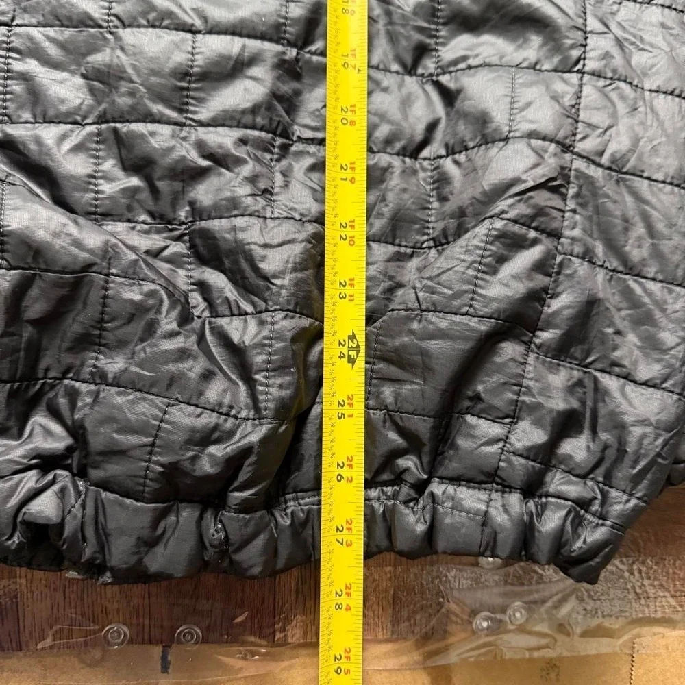 Patagonia Men's Black Nano Puff Insulated Prima Jacket Embroidery Medium